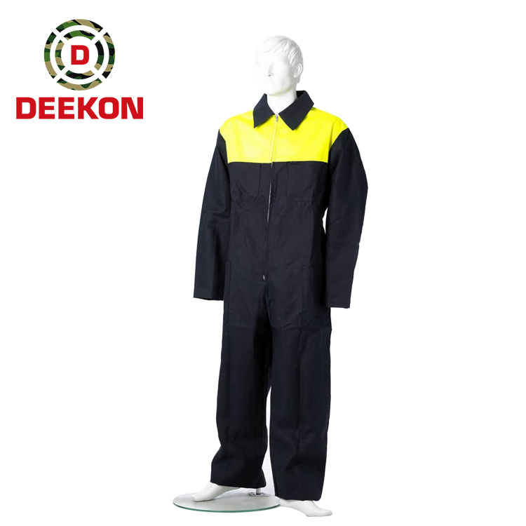 Black Working Protective Uniform