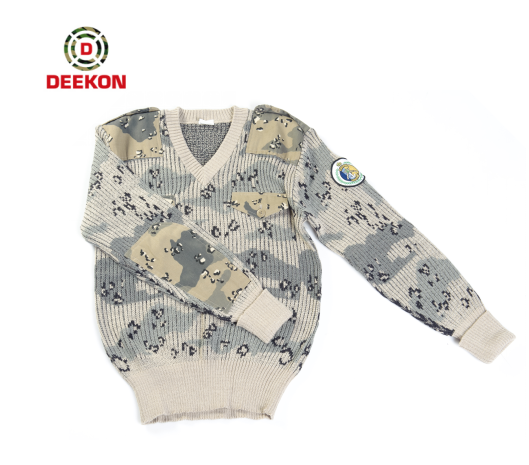 Six Color Desert Camo Pullover