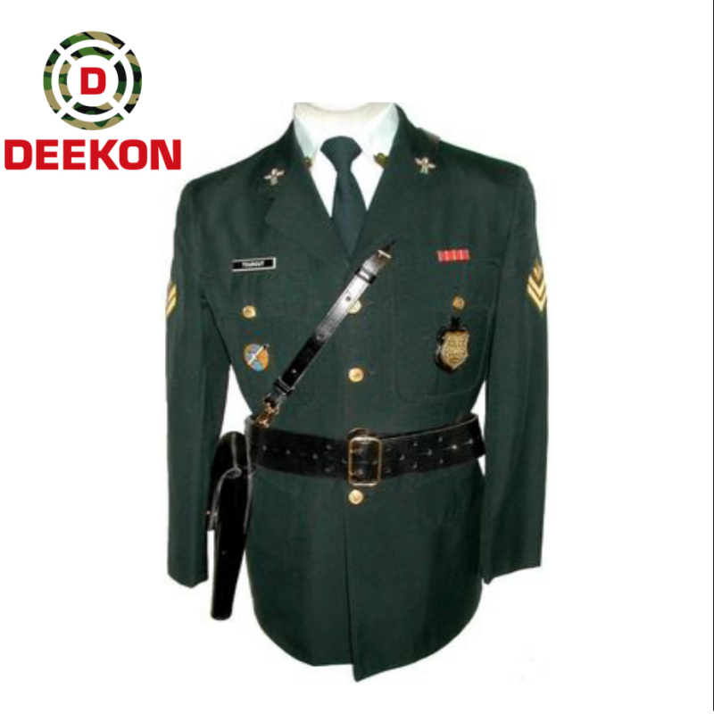 Olive Police Officer Uniform
