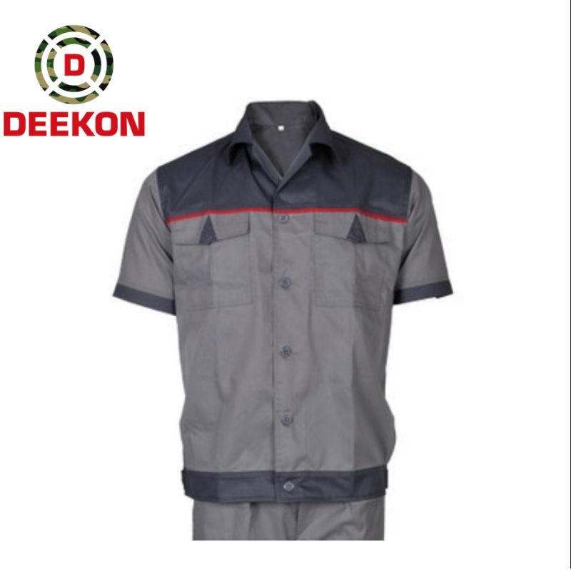 Gray Workwear Clothing