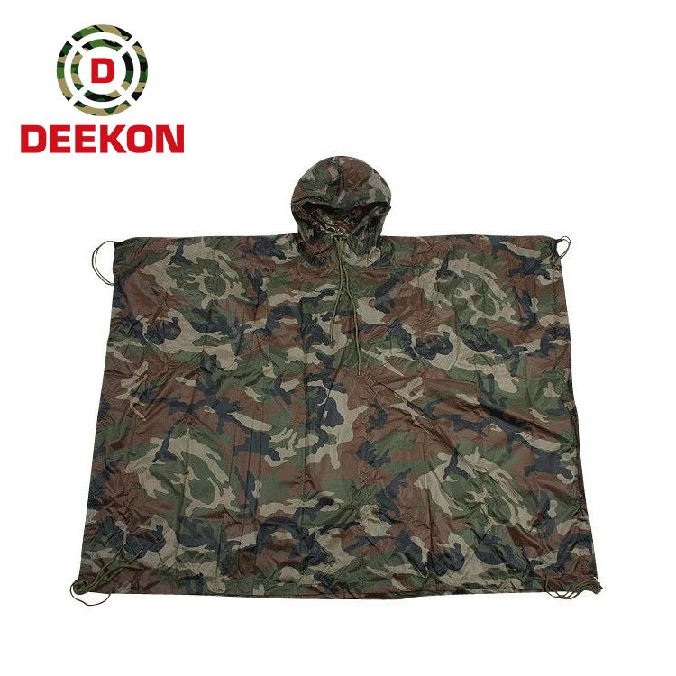 Woodland ERDL Camo Poncho