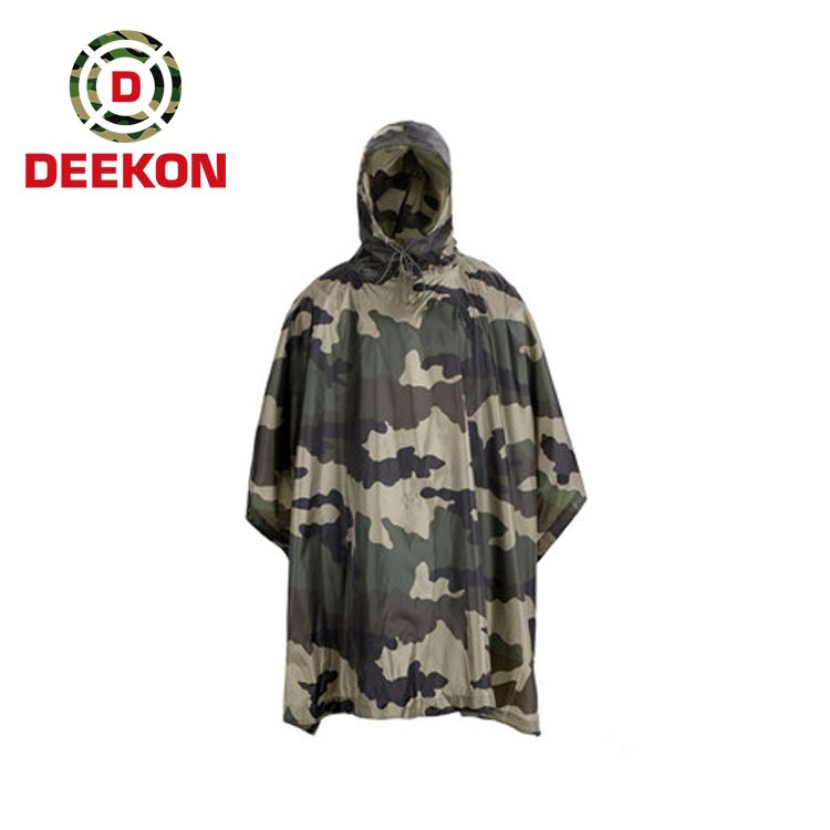 Woodland Digital Camo Poncho