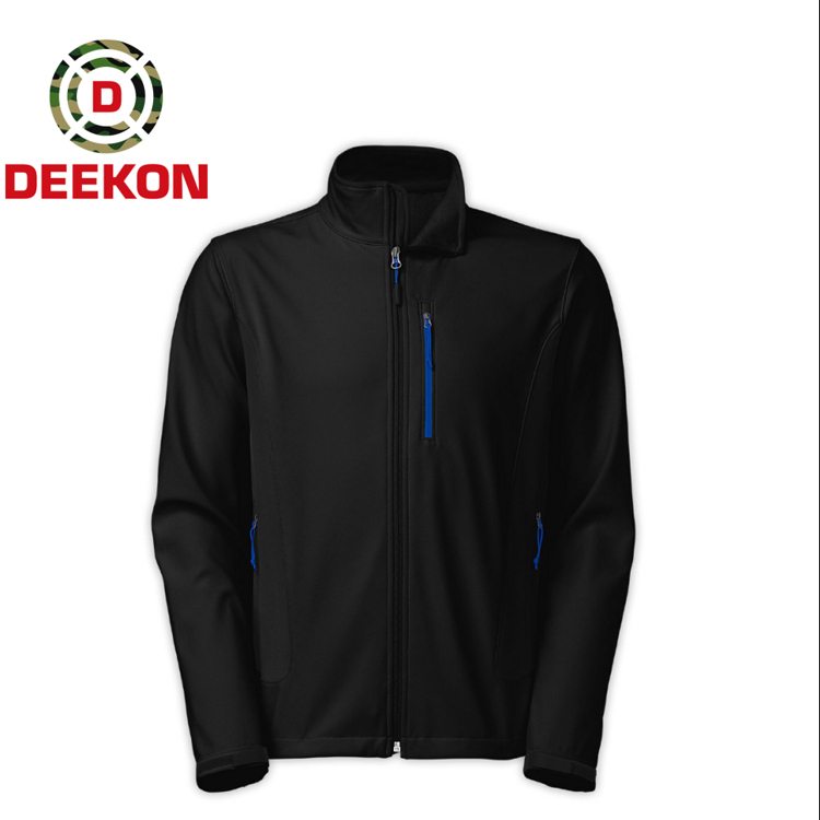 Black Waterproof Softshell Jacket