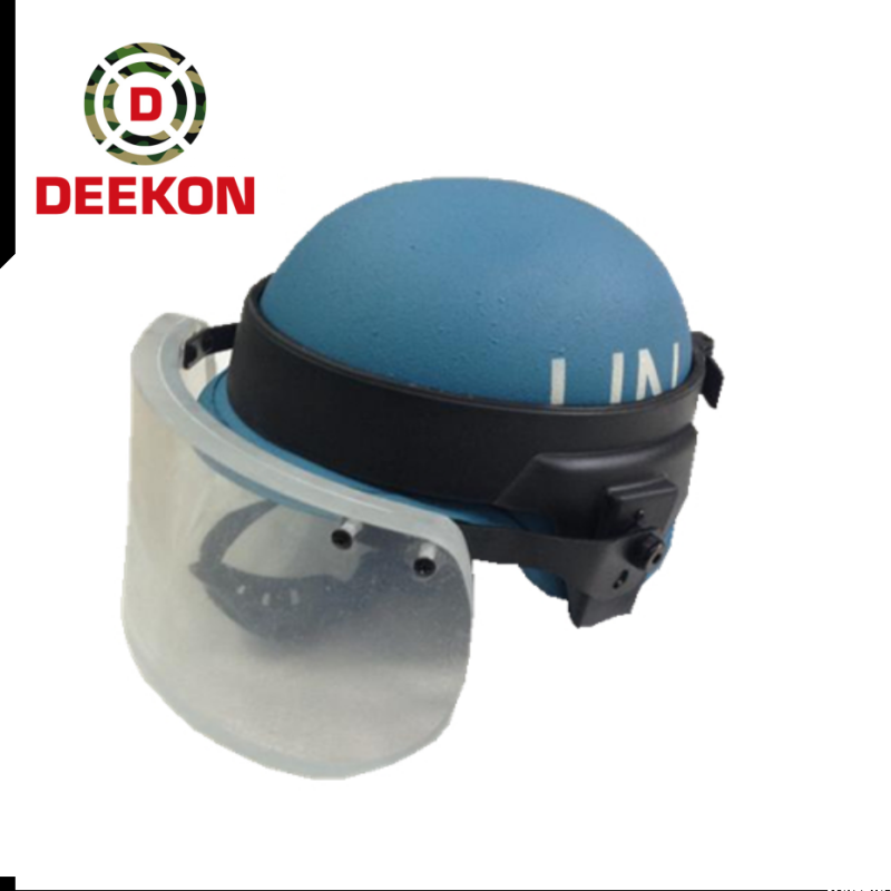 Blue Ballistic Face Mask