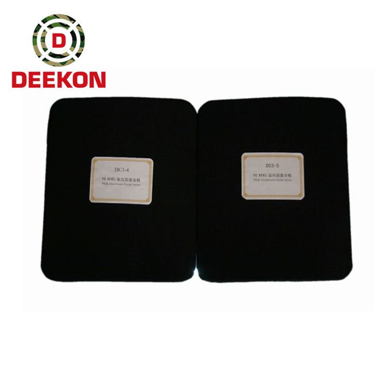 Black Bulletproof Plate