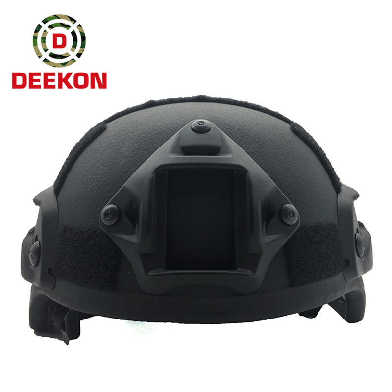 Black MICH Low Cut Helmet