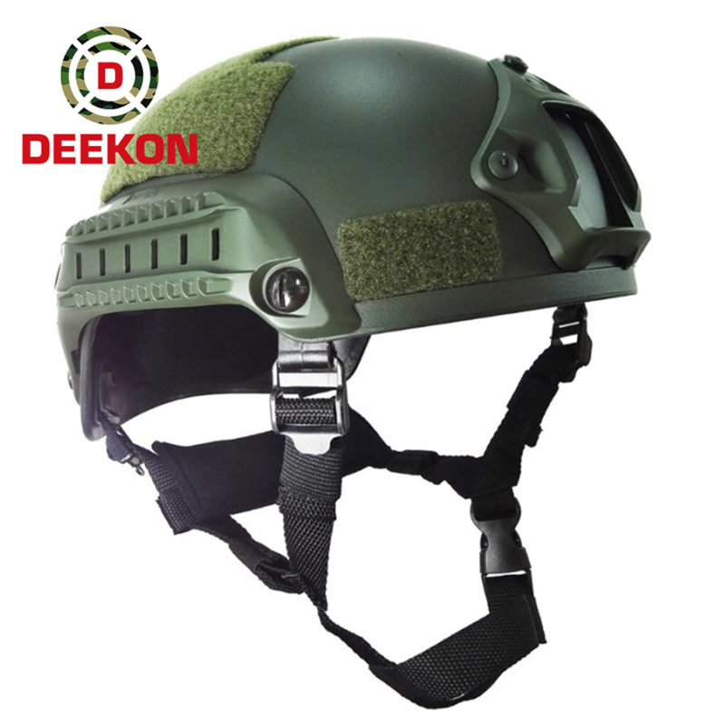 Green MICH 2001 Ballistic Helmet