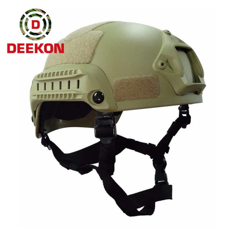 Khaki MICH 2001 High Cut Helmet