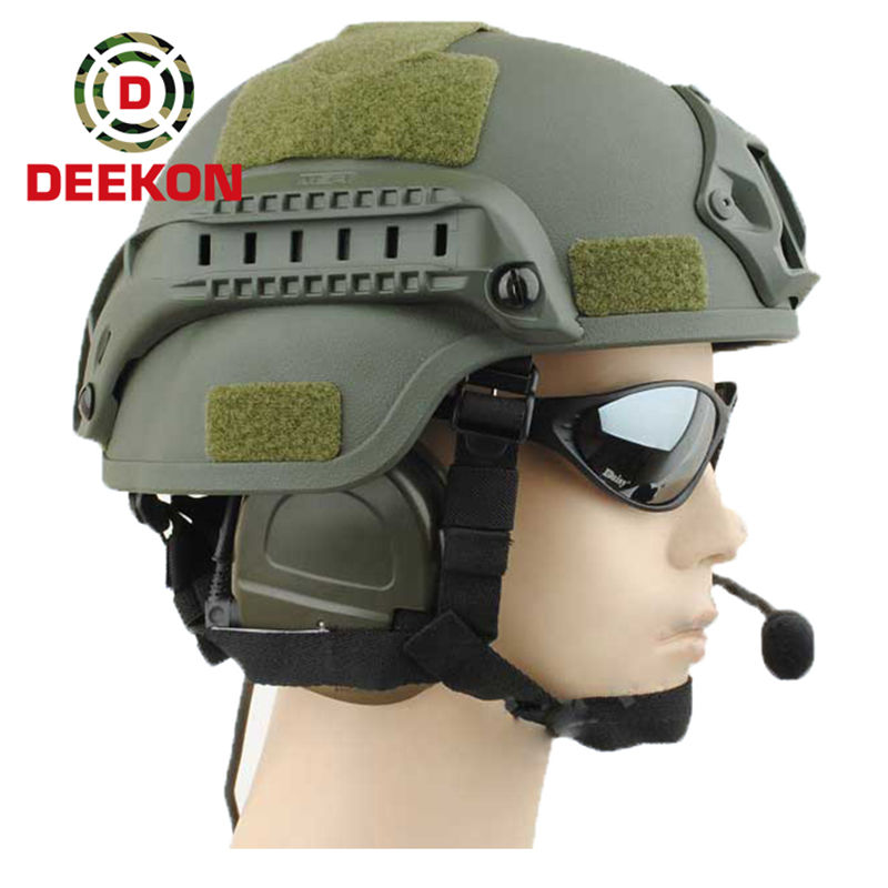 Green MICH Ballistic Helmet