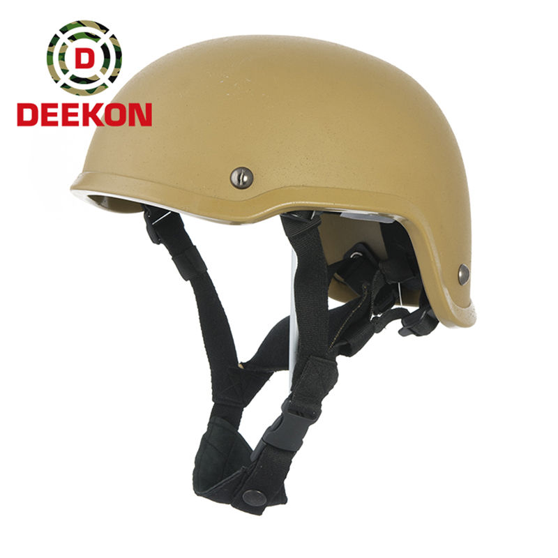 Tan MICH 2001 Ballistic Helmet