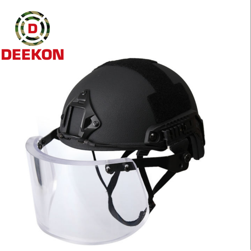 Black Armored Face Mask