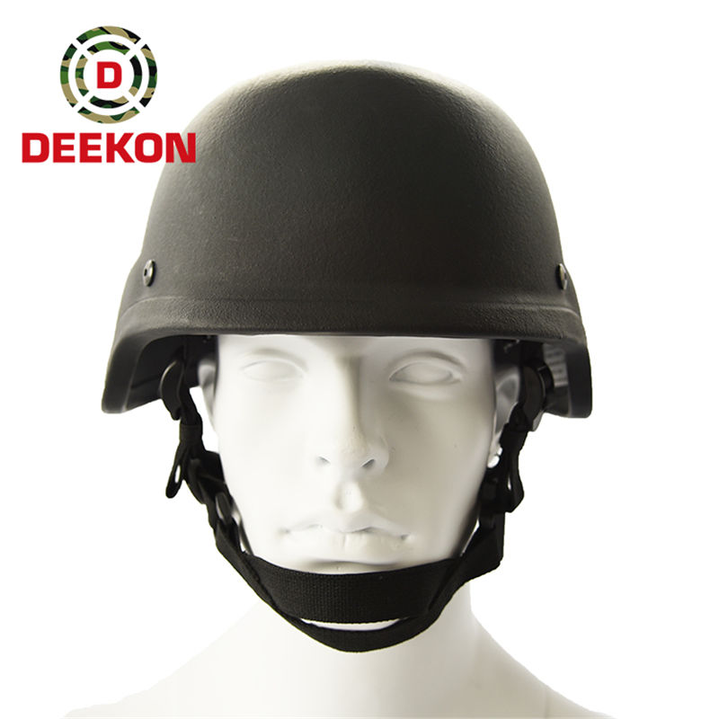 PASGT Black Ballistic Helmet