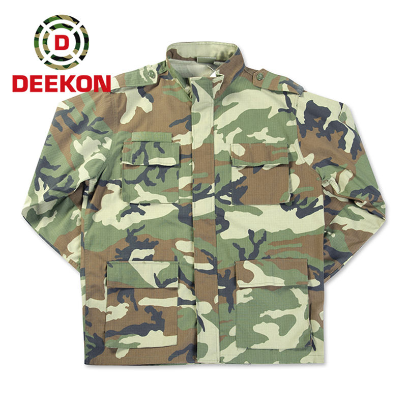 Woodland Camo Rip Stop BDU